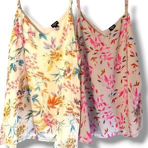 Torrid Sophie Swing Floral Tank Top Lot of 2- Size 2!!!